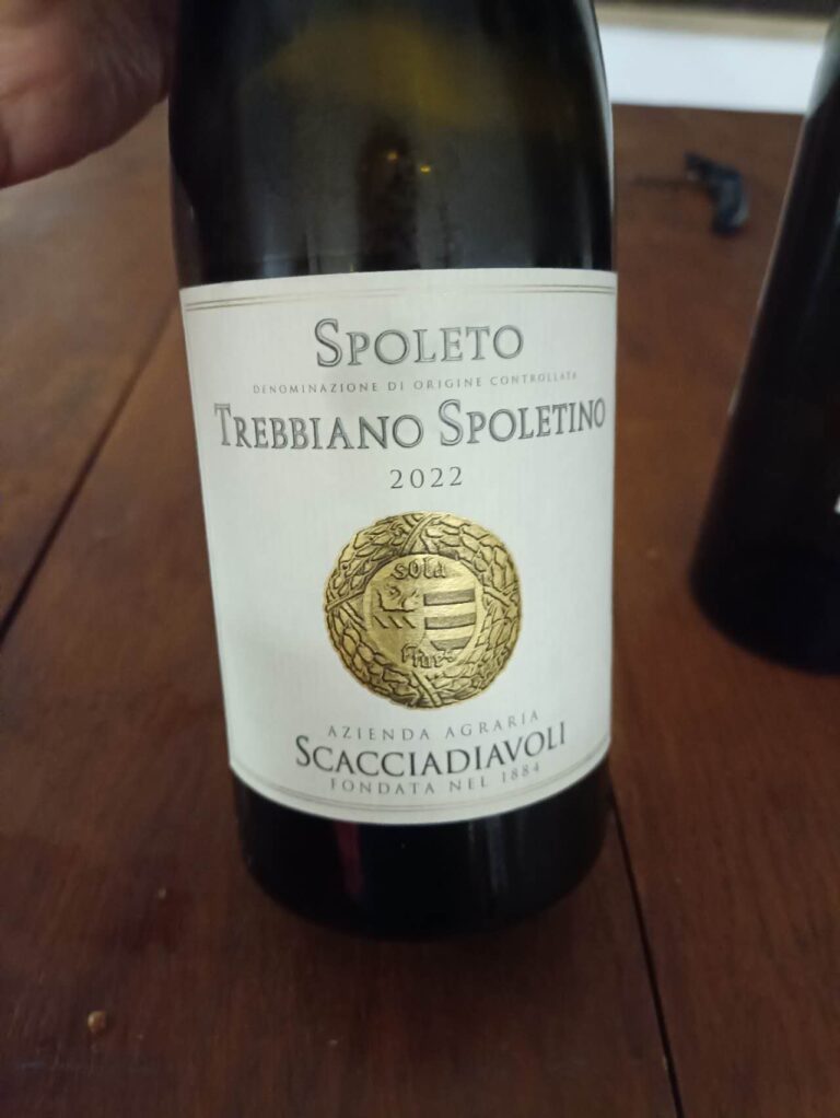 Sunday tasting-Spoletino